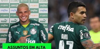 Rafael Navarro e Dudu: assuntos em alta do Palmeiras