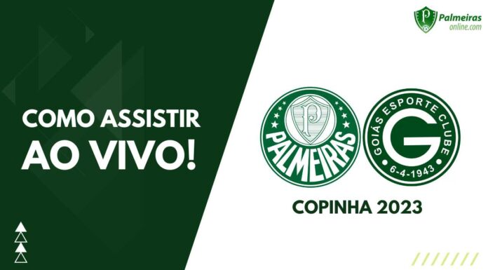 Como assistir Palmeiras x Goiás pela Copinha 2023