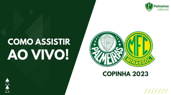 Como assistir Palmeiras x Mirassol pela Copinha 2023