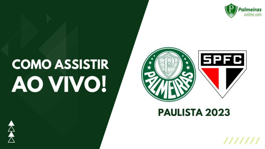 Palmeiras AO VIVO e grátis! Assista jogo contra o São Paulo sem