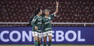Katrine, jogadora do Palmeiras Feminino