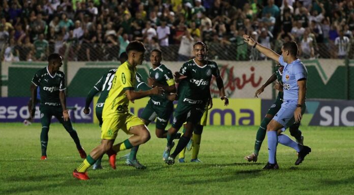 Palmeiras vence Mirassol por 4 a 0 e avança para as quartas de final da Copinha (Foto: Fabio Menotti/Palmeiras/by Canon)