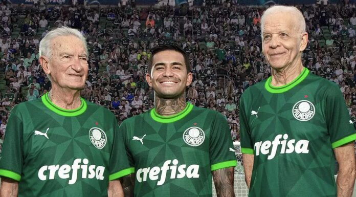 Puma lança nova camisa do Palmeiras para a temporada 2023 (Foto: Reprodução)