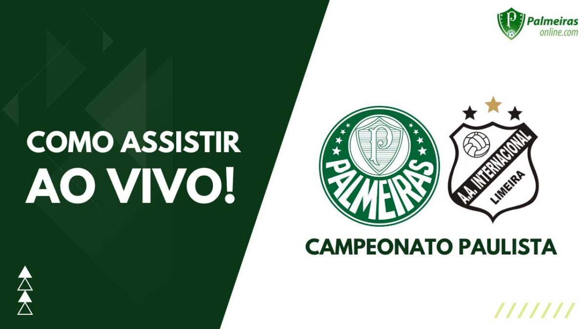 Assistir Palmeiras x Inter de Limeira ao vivo Grátis HD 29/04/2021