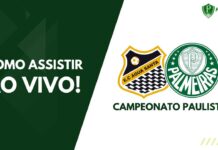 Como assistir Água Santa x Palmeiras ao vivo pelo Campeonato Paulista