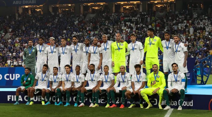 Partida entre SE Palmeiras e Chelsea-ING, válida pela final do Mundial de Clubes da FIFA 2021, no Mohammed Bin Zayed Stadium, em Abu Dhabi-EAU. (Foto: Fabio Menotti)