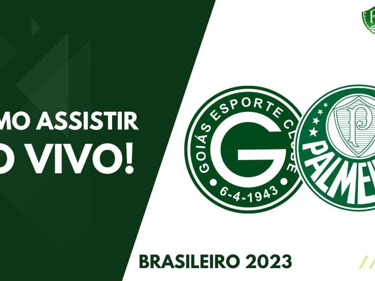 Onde assistir Goiás x Palmeiras AO VIVO pelo Campeonato Brasileiro