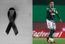 Imagem de luto e Gustavo Gómez Últimas do Palmeiras