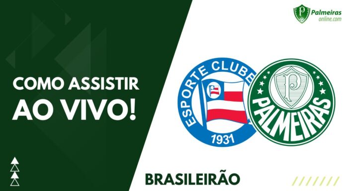 Como assistir Bahia x Palmeiras pelo Brasileirão 2023
