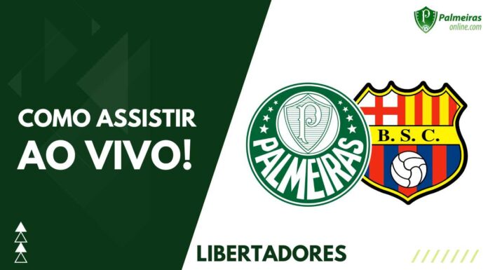 Como assistir Palmeiras x Barcelona-EQU pela Libertadores 2023