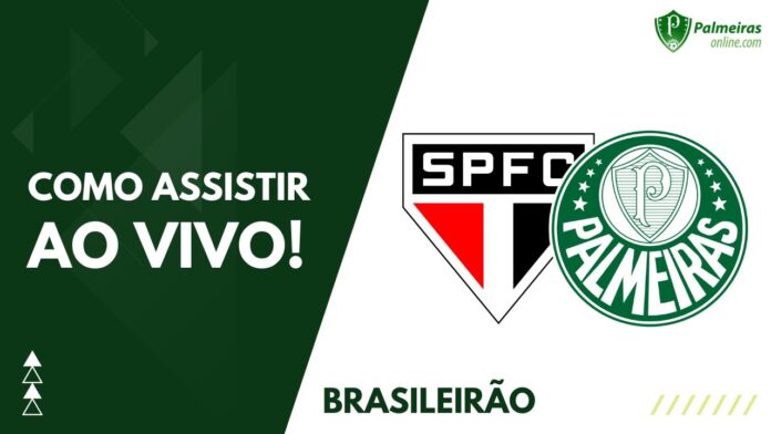 Onde assistir ao vivo o jogo São Paulo x Palmeiras hoje, segunda