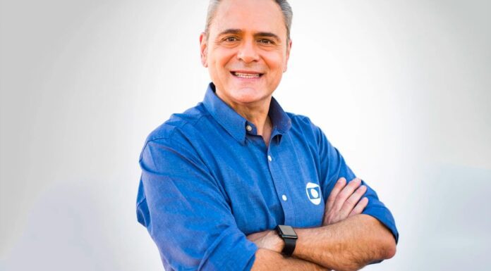 Luis Roberto, narrador da TV Globo