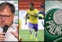 Anderson Barros, Luiz Gustavo e clube social do Palmeiras