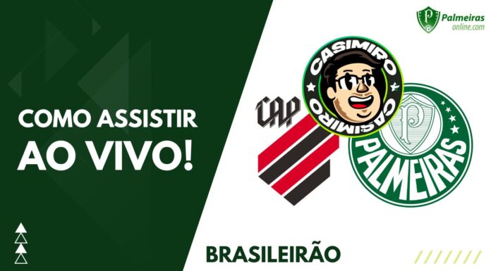 Como assistir Athletico x Palmeiras pelo Brasileirão 2023 na Twitch do Casimiro