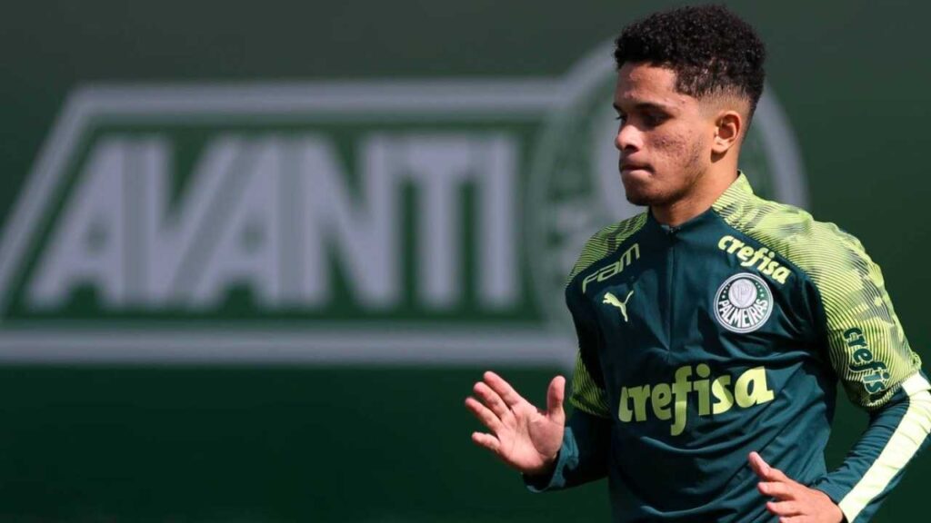 Gabriel Silva, atacante do Palmeiras