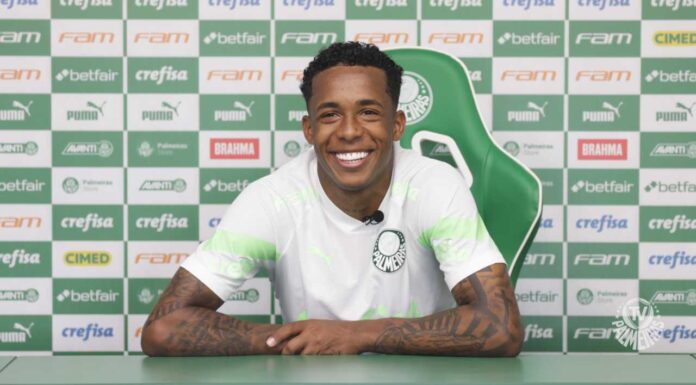 Kevin, jogador do Palmeiras