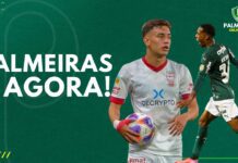 Palmeiras agora: Santiago Hezze e Kevin