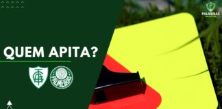 Árbitro de América-MG x Palmeiras pelo Campeonato Brasileiro 2023
