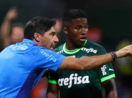 Endrick, atacante do Palmeiras
