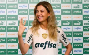 Leila Pereira, presidente do Palmeiras