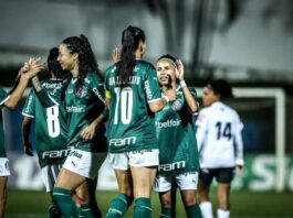 Palmeiras x EC São Bernardo, Paulistão Feminino. (Foto: Leonardo Lima/Paulistão Feminino)