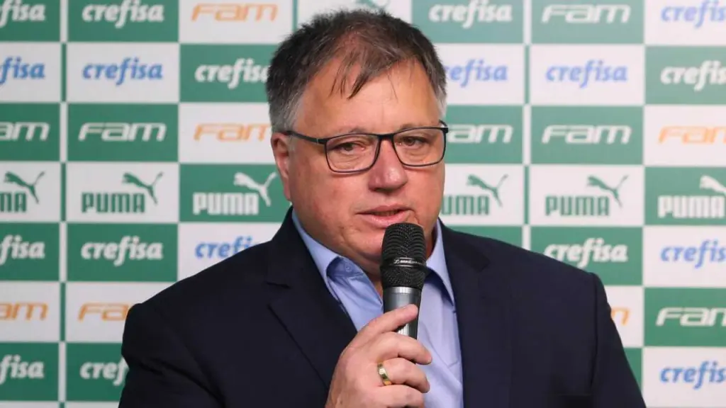 Anderson Barros, executivo de futebol do Palmeiras