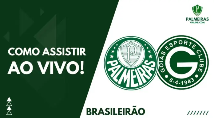 Como assistir Palmeiras x Goiás pelo Brasileirão 2023