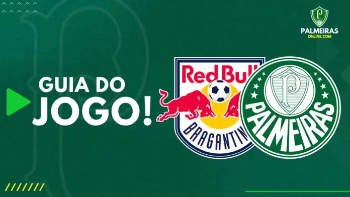 Palmeiras x Red Bull Bragantino: Arbitragem, escalação e onde