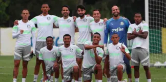 Time do Palmeiras encerra preparação para encarar o RB Bragantino