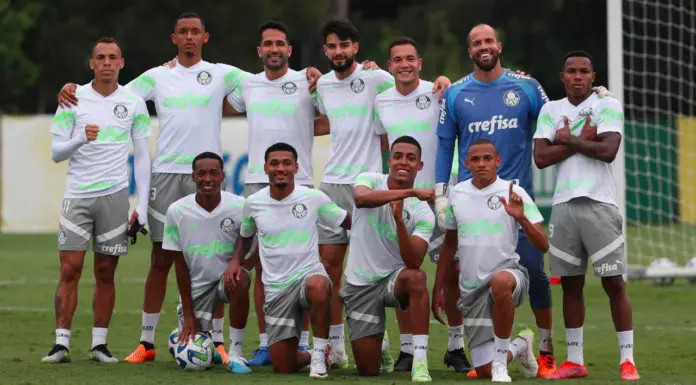 Time do Palmeiras encerra preparação para encarar o RB Bragantino