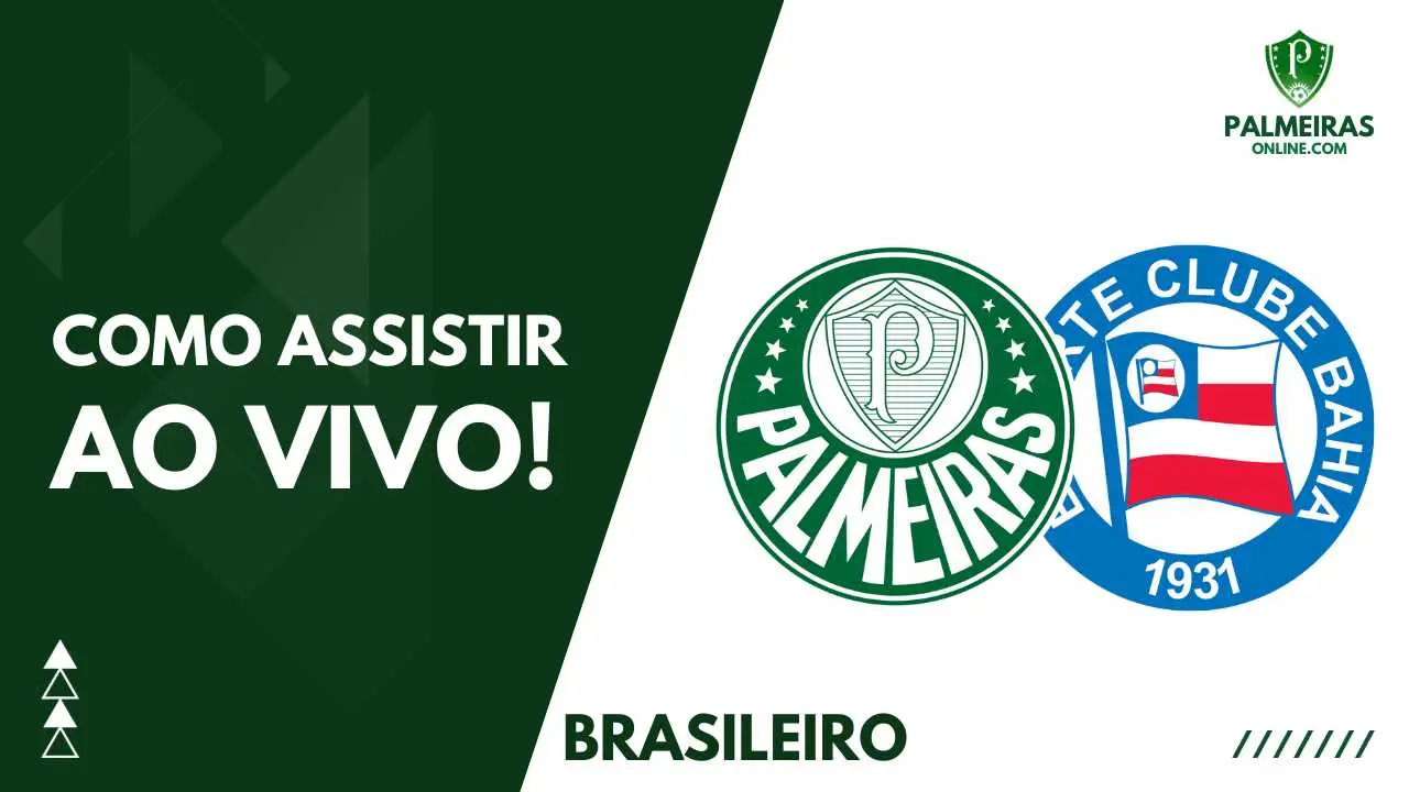 Brasileirão: como foram os últimos jogos entre Palmeiras e Bahia?