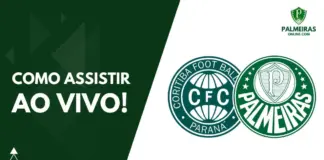 Como assistir Coritiba x Palmeiras pelo Brasileirão 2023