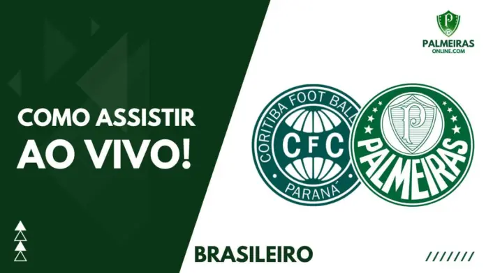 Coritiba x Palmeiras ao vivo: onde assistir ao jogo do Brasileirão