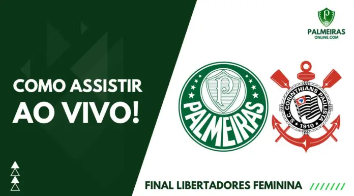 Como assistir Palmeiras x Corinthians pela final da Libertadores Feminina