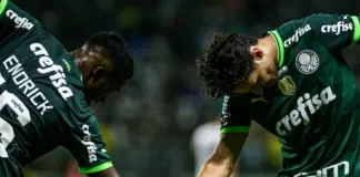 Endrick e Veiga (Divulgação Palmeiras)