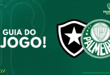 Guia do jogo Botafogo x Palmeiras pelo Brasileirão 2023