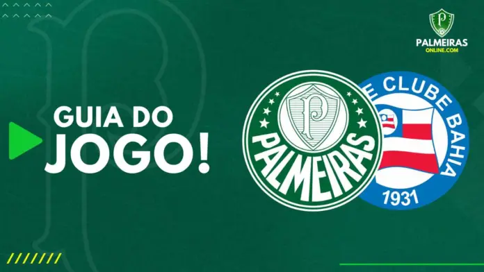 Palmeiras x Bahia: onde assistir ao vivo ao jogo do Brasileirão