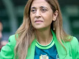 Leila Pereira, presidente do Palmeiras. (Foto: Reprodução)