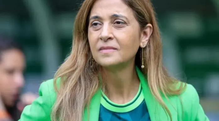 Leila Pereira, presidente do Palmeiras. (Foto: Reprodução)