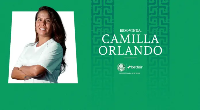 Camilla Orlando é a nova técnica do time feminino do Palmeiras. (Foto: Reprodução Palmeiras)