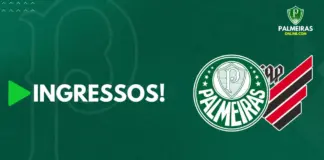 Ingressos para Palmeiras x Athletico pelo Brasileirão 2023