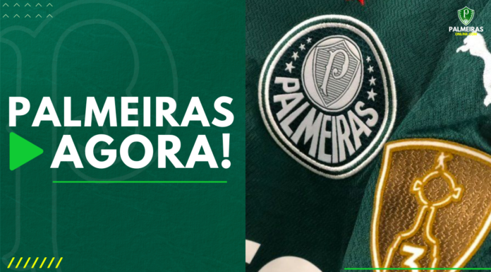 Palmeiras Agora Camisa do Verdão com patch da Libertadores