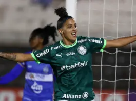 Betfair era patrocinadora máster da equipe feminina (Foto: Fabio Menotti/Palmeiras/by Canon)