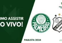 Como assistir Palmeiras x Inter de Limeira ao vivo pelo Paulista 2024