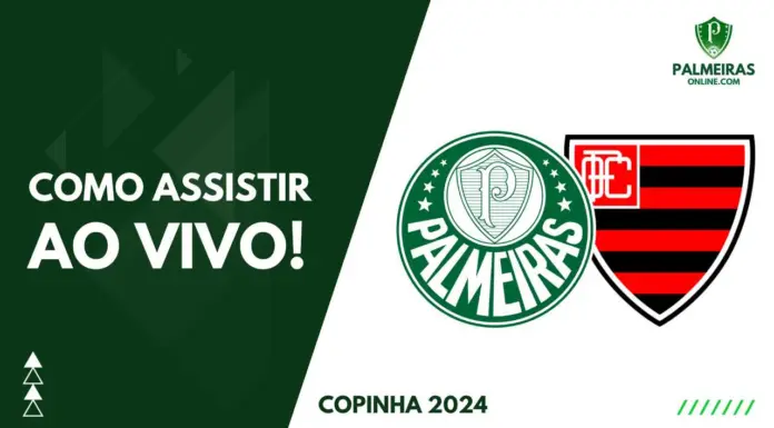 Como assistir Palmeiras x Oeste pela Copinha 2024