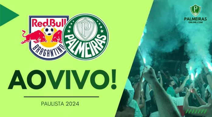 Como assistir ao vivo RB Bragantino x Palmeiras pelo Paulista 2024