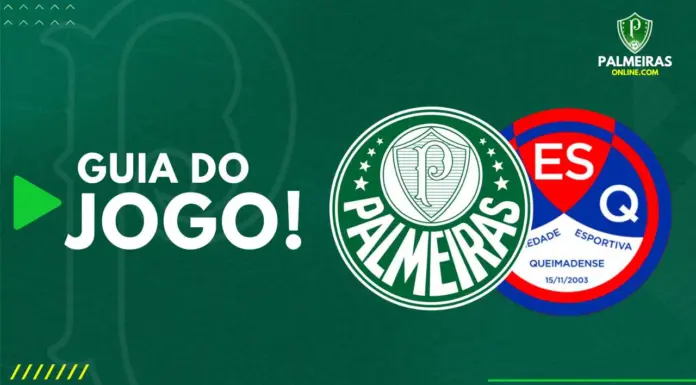 Guia do jogo Palmeiras x Queimadense pela Copinha 2024