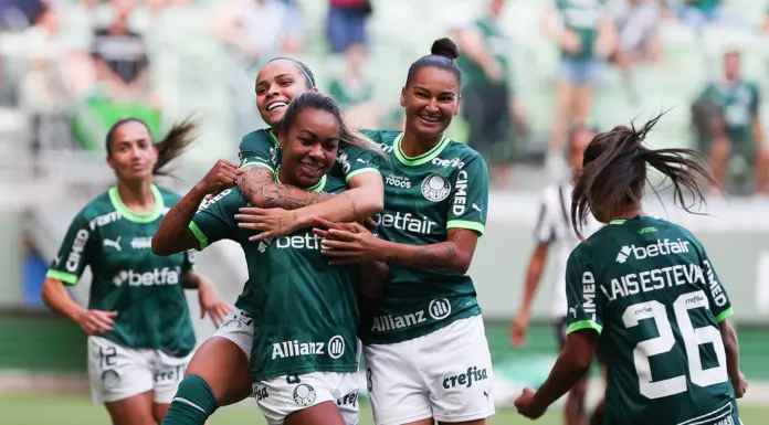 Palmeiras feminino (Foto: Fabio Menotti/Palmeiras/by Canon)