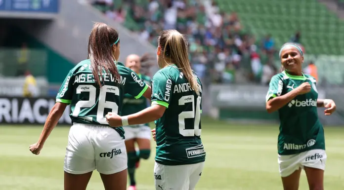 Palmeiras Feminino (Foto: Fabio Menotti/Palmeiras/by Canon)