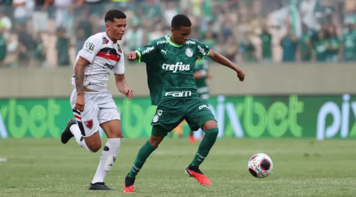 Estêvão voltou a marcar pelo Palmeiras na Copinha (Foto: Fabio Menotti/Palmeiras/by Canon)